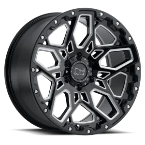 Black Rhino – SHRAPNEL – Black – 17″x9.5″ 12mm – Summer Wheels – 1795SHR126135B87